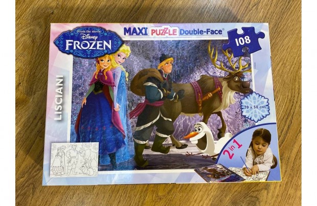 Disney Jgvarzs maxi puzzle, 108 darabos, 2in1