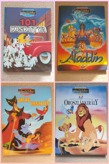 Disney Klasszikus Aladdin, Jafar, 101 kiskutya, Oroszlnkirly