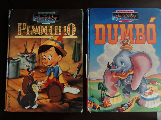 Disney Klasszikus mesk 2 knyv egy ttelben Dumbo s Pinocchio