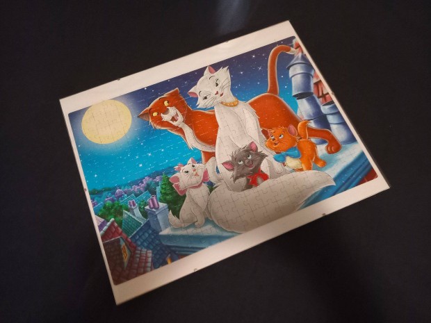 Disney Macskarisztokratk (The Aristocats) 250 darabos puzzle kirakva