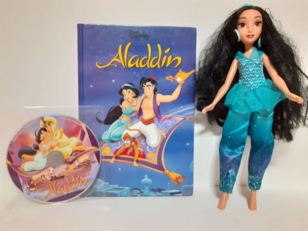 Disney Meseknyv CD Mellklettel/Hasbro Jzmin Baba