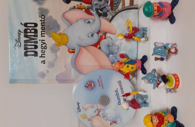 Disney Meseknyv CD Mellklettel+ Kinder Cirkusz
