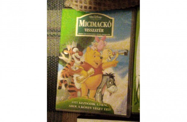 Disney Micimack visszatr dvd 1500ft buda