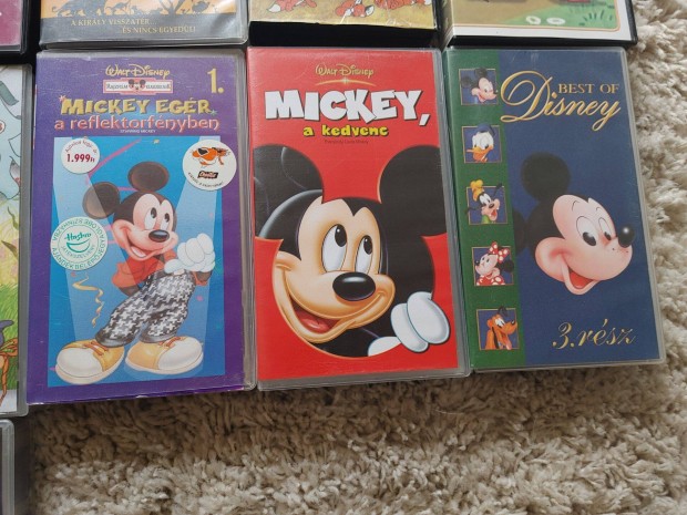 Disney Mickey egr VHS film csomag