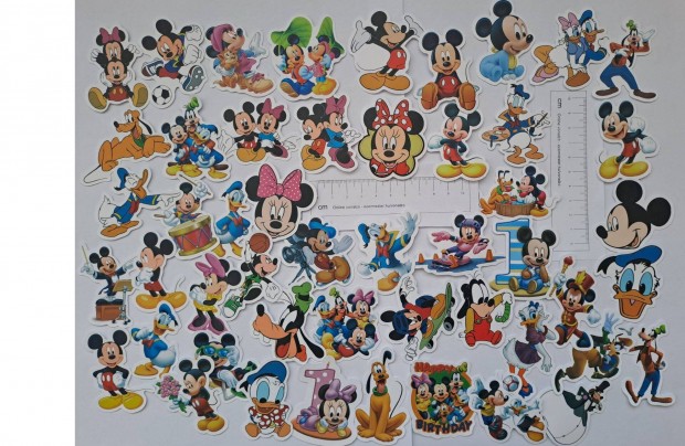 Disney Mickey egr s bartai matrica 50 db 4-6 cm j