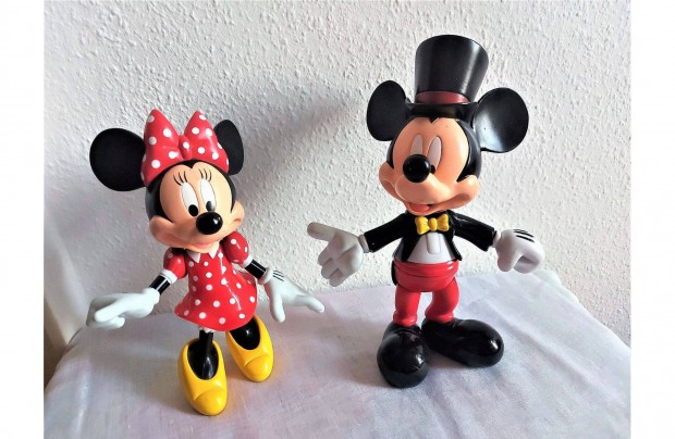 Disney Minnie s Mickey egr figura mozgathat vgtagok, derk, fej