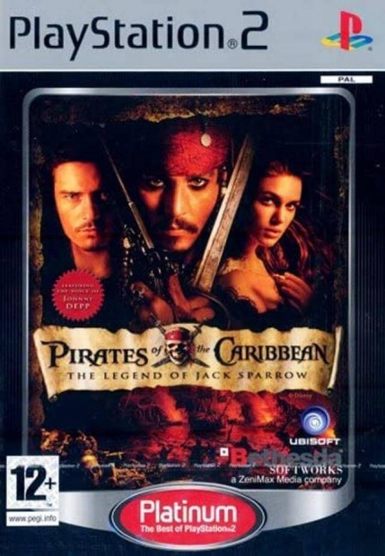 Disney Pirates of the Caribbean The Legend of Jack Sparrow Platinum Pl