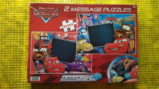 Disney Pixar Cars Verdk - 2 X 104 Puzzles Kiraks