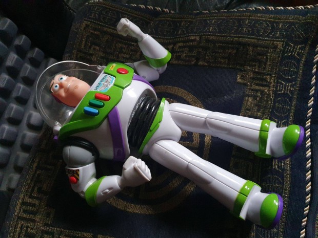 Disney Pixar Toy Story - Buzz Lightyear figura, interaktv jtk