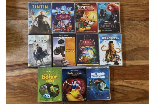 Disney/Pixar filmek - 11 db