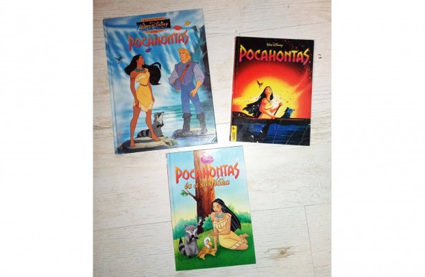 Disney Pocahontas illusztrlt meseknyv klnbz kiadsban