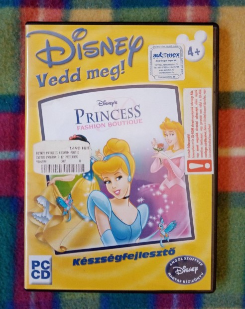 Disney Princess Fashion Boutique Kszsgfejleszt PC CD Program Jtk