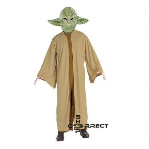 Disney Star Wars Yoda mester jelmez maszkkal s kezekkel