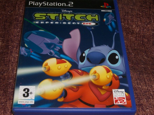 Disney Stitch Experiment 626 Playstation 2 eredeti lemez ( 4000 Ft )
