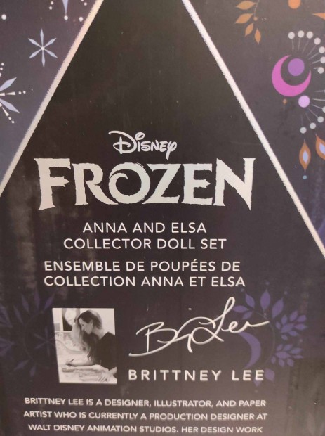 Disney Store Anna s Elsa limitlt kiads babakszlet