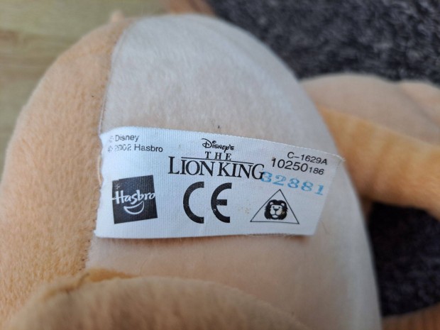 Disney The Lion King, Oroszlánkirály kölyök plüss ülő nagy méretű Smba