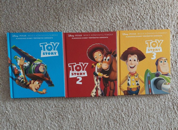 Disney Toy Story 1 2 3 mozis knyvgyjtemny gyerek knyvek