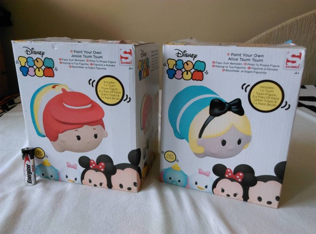 Disney Tsum-Tsum festhető gipsz figurák