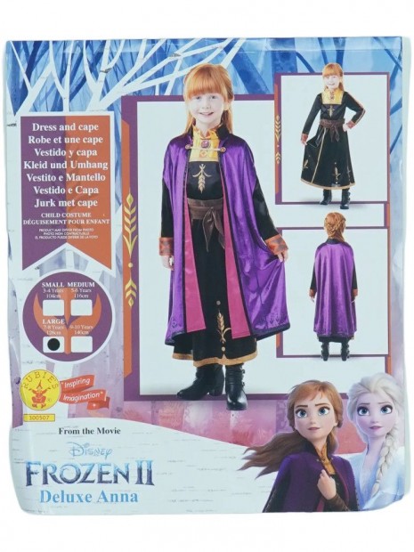 Disney Új (címkés) Lány Jelmez (Méret: 104)