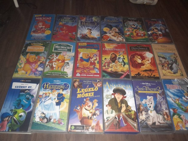 Disney VHS rajzfilmek