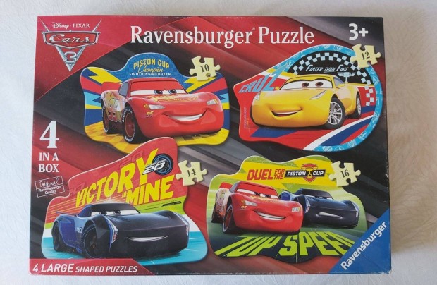 Disney Verdák puzzle 3+