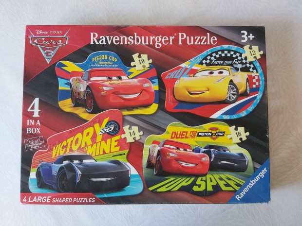 Disney Verdák puzzle 3+