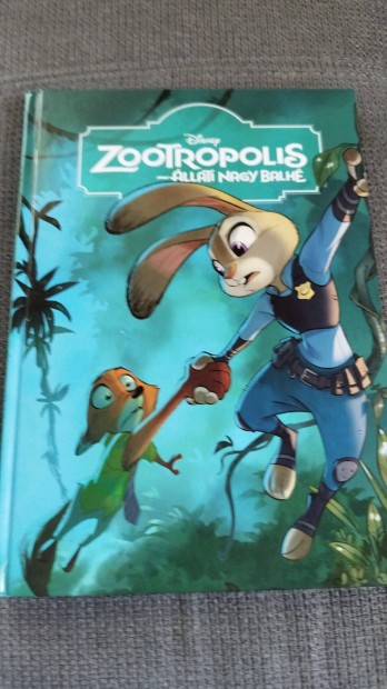 Disney Zootropolis meseknyv 