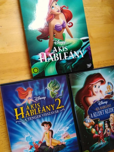 Disney - A kis hableny 1-2 + A kezdet kezdete jszer dvd 