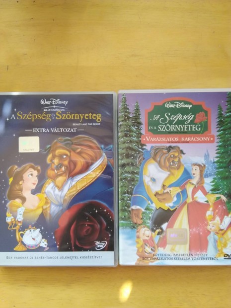 Disney - A szpsg s a szrnyeteg + Varzslatos karcsony dvd 