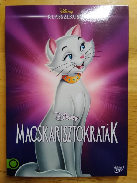 Disney - Macskarisztokratk papirfeknis jszer dvd 