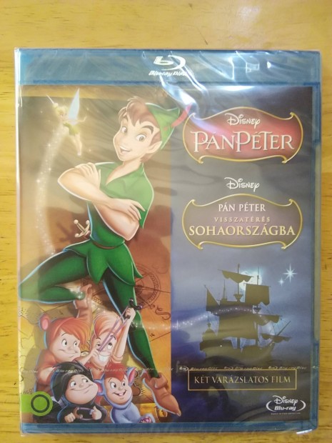 Disney - Pn Pter 1-2 duplalemezes blu-ray Bontatlan 