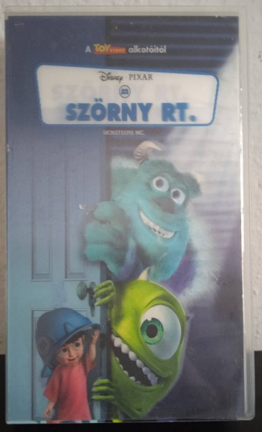 Disney - Pixar :Szrny Rt. VHS kazetta elad 