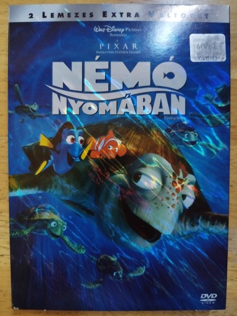 Disney - Pixar - Nm nyomban jszer duplalemezes papirfeknis dvd 