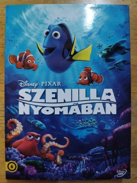 Disney - Pixar - Szenilla nyomban papirfeknis jszer dvd 