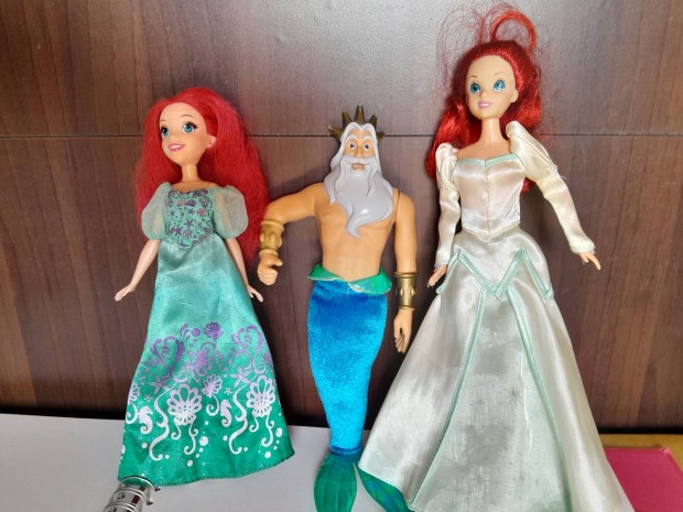 Disney hercegn Ariel baba s Triton kirly egytt 