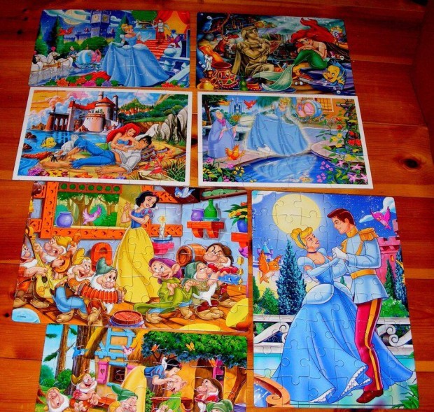 Disney hercegnk 10 db-os puzzle Gyrben elad