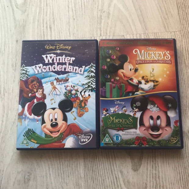 Disney karcsonyi DVD-k