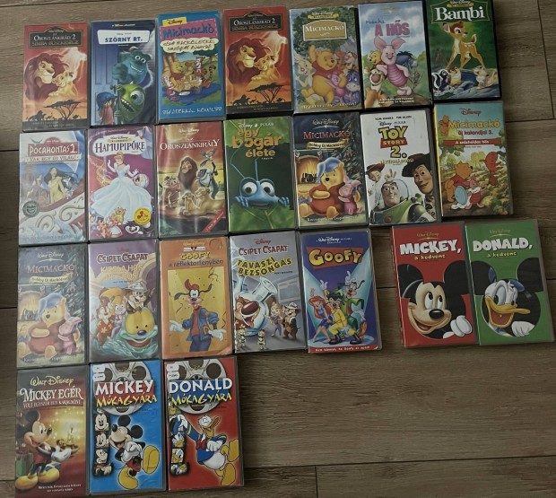 Disney mesekazetta vhs elad 300ft