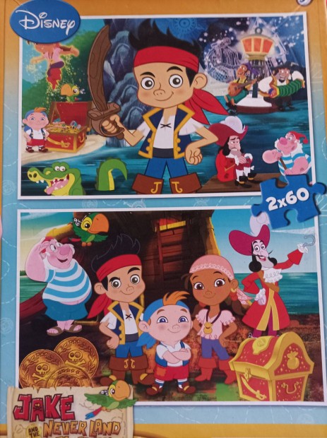 Disney puzzle 2x60 Jake s a kalzok