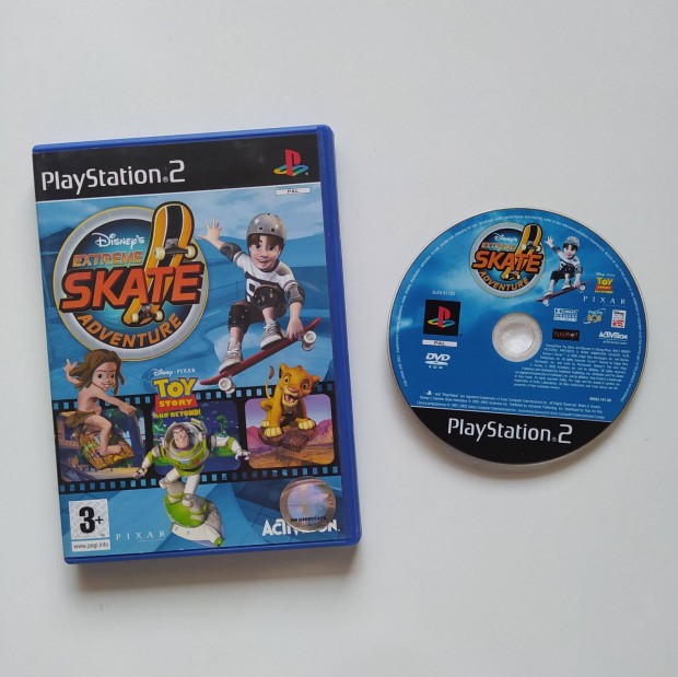 Disney's Extreme Skate Adventure PS2 Playstation 2 Tony Hawk szer