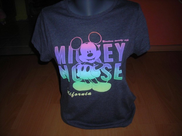Disney színes Mickey egeres női felső 38 40