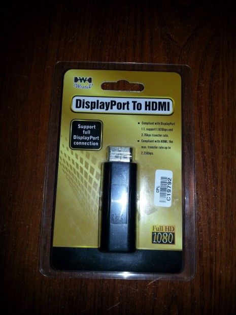 Displayport-HDMI talakt/arapter elad!