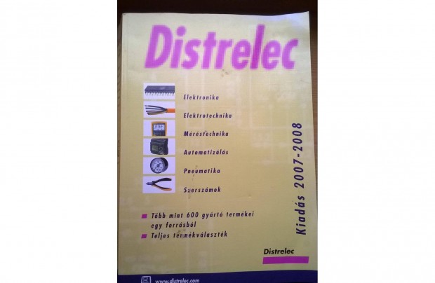 Distrelec Electronikai nagykatalgus , 2007-2008, magyar nyelv