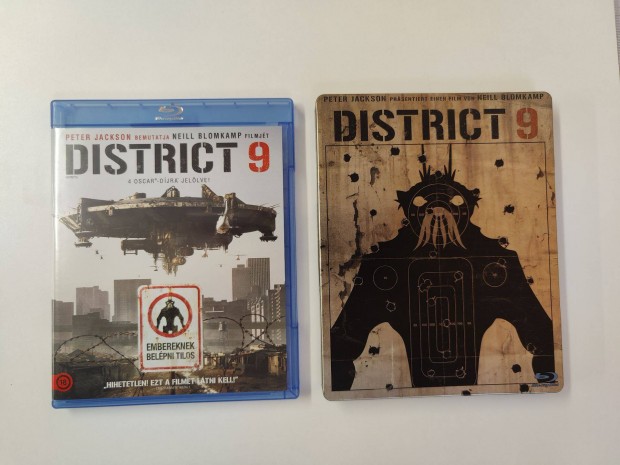 District 9 fmdobozos Blu-ray ( Steelbook )