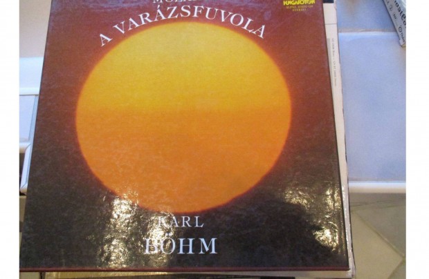 Dszdobozos A Varzsfuvola vinyl hanglemez album elad