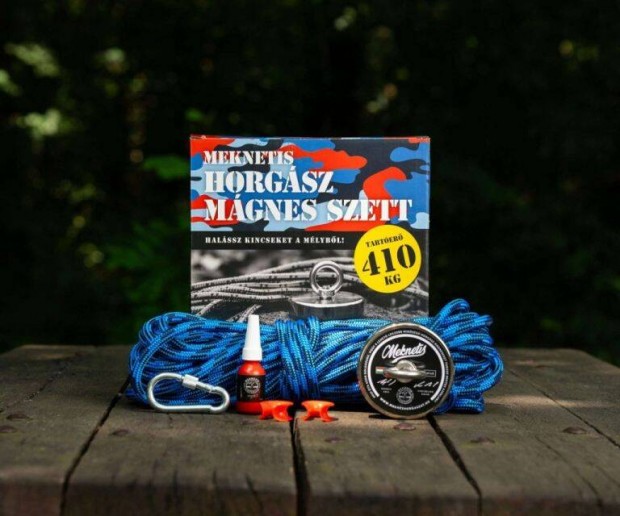 Díszdobozos EK 410kg-os Horgász Mágnes Szett