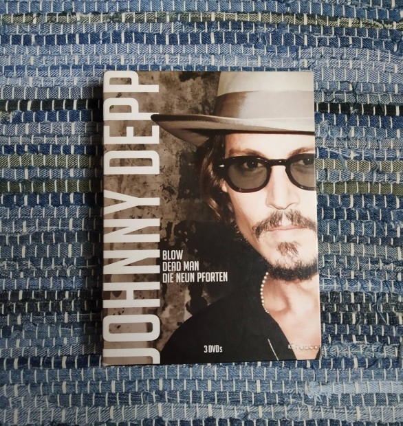 Dszdobozos Johnny Depp DVD gyjtemny 