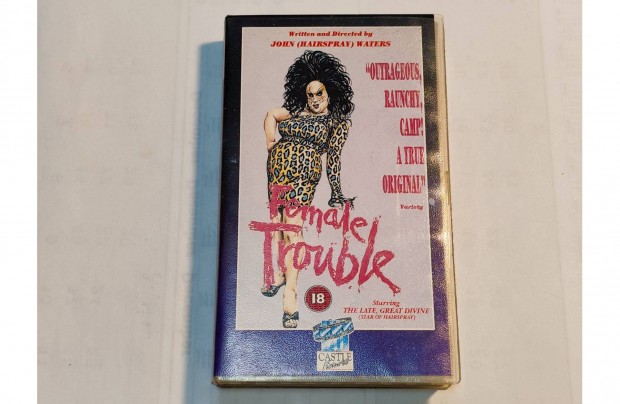 Divine - Csajos bajok ( Female Trouble ) 1974 VHS John Waters