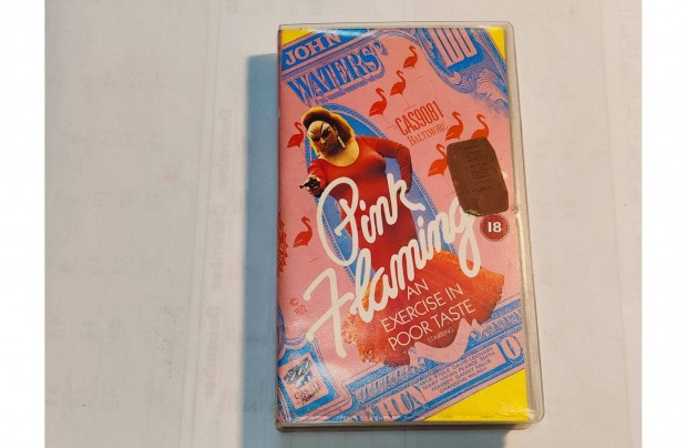 Divine - Rzsaszn flamingk 1972. VHS John Waters