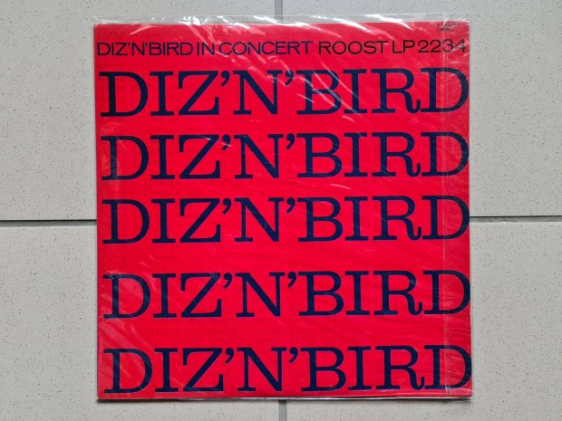 Diz 'n' bird in concert, vinyl bakelit lp hanglemez